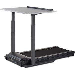 LifeSpan - Bureau Loopband TR1200-DT7-38 - Inclusief Bureau - Blad 96cm breed - Elektronisch Verstelbaar - Display - Antraciet