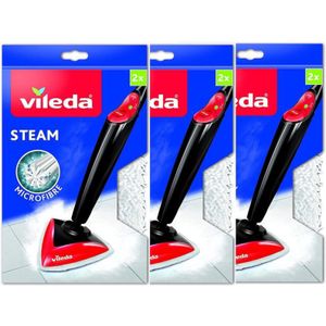 VILEDA®| Stoomreiniger doeken | Navulling / Vervanging voor Steam & Hot Spray – 6 stuks