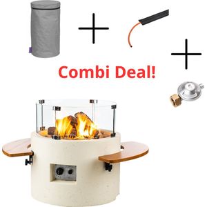 Happy Cocooning Pakket Cocoon Table Rond Wit Combi Deal
