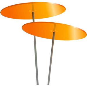 Zonnevangers Cazador Del Sol Oranje Ø200mm x 175cm Set2