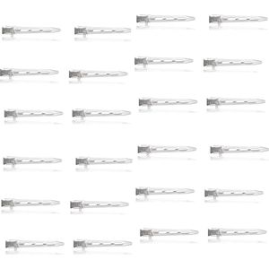 HairCare - Metalen haarklem - haarclip - 65 mm - Haarclips - 24 stuks - Kapper