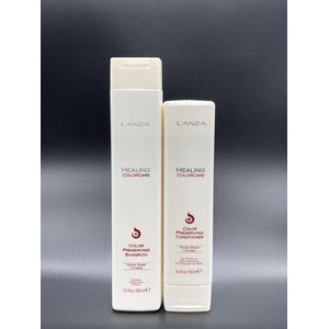 L'anza Healing Colorcare set - Preserving Shampoo 300ml en Preserving Conditioner 250ml - Kleurbehoud en herstel