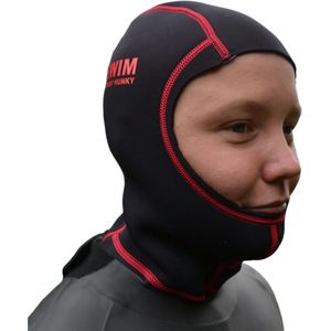 Neopreen Zwembivak Open Water badmuts buitenzwemmen Neoprene Swim Cap - Unisex - Maat S (=52CMcm) | Maat 52CM