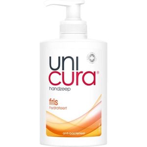 Unicura Handzeep - Fris - Fresh - hydrateert - Anti Bacterieel - Voordeelverpakking - 6 x 250 ml