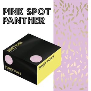 Funky Foils - haarfolie - kappersfolie - BalyagePink Spot Panther- highlights - kappersbenodigdheden- haarverf