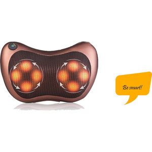 Besmart Shiatsu Massagekussen met Warmte - Perfect Kerstcadeau voor Ontspanning!