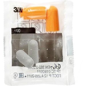 3M 1100 XXL PACK - slaapoordopjes - festivaloordopjes - 60 paar