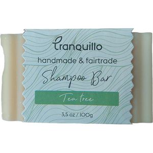 Floz Design shampoobar anti-roos - shampoobar tea tree - natuurlijke ingredienten - 100 gram - fairtrade