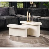 AnLi Style Salontafel XL set/2 stone organic