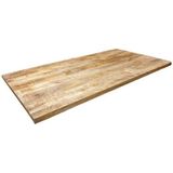 AnLi-Style Eettafel Rens 220 cm - zwarte spiderpoot - 4 cm massief mangoblad