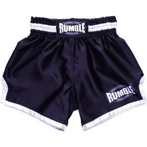 Rumble Kickboks Broek RS-71 XXS Zwart-Wit