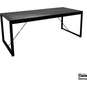 Benoa Eettafel Britt Zwart 200cm