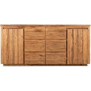 Bridge - Dressoir - Teak - 200 cm - 6 Opberglades - 2 Deuren