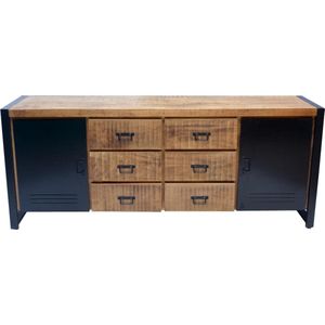 Mangohout dressoir - Dressoirkast - TV Meubel - Opbergruimte - Eetkamerkast