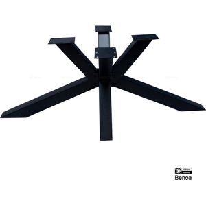 MD Interior Black spider tafelpoot voor eettafel 188x74x72cm