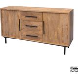 Dressoir Jayden Mangohout | 155 cm breed