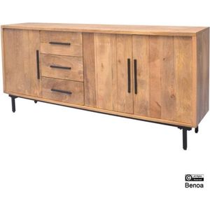 MD Interior - Kiki - Dressoir - Mangohout - 180x40x80cm