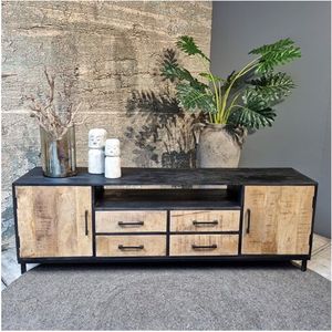 MD Interior Ken tv meubel mangohout 175x40x60cm