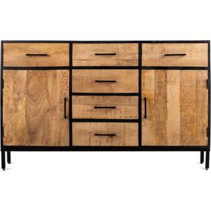 Dressoir Sterre 6 lades 145cm | Mangohout