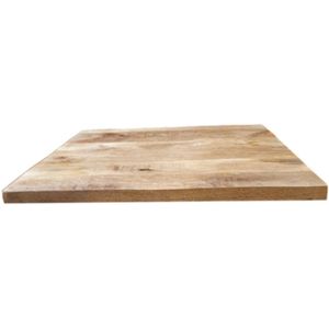 Tafelblad rond 80x1,5 cm massief gerecycled hout kopen