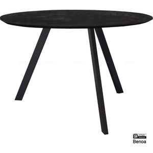 Benoa Berlin Dining Table Round Black 150 cm