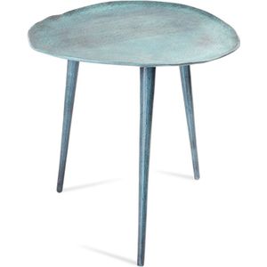 Benoa Knoxville Blue Patina Side Table 46 cm