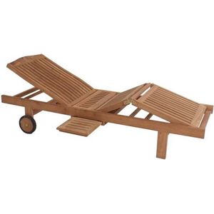 Benoa Amity Wooden Sun Lounger