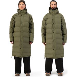 Winterjas Maium Unisex PU Puffer Army Green