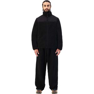 Vest Maium Unisex Teddy Cardigan Black