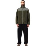Vest Maium Unisex Teddy Cardigan Army Green
