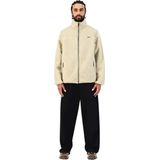 Maium - Teddy Cardigan - Vest - Off White - Gerecycled Polyester, Hoge Kraag, Elleboogbeschermers