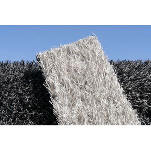 Zilver Kunstgras 2 x 23 meter - 25mm ✅ Nederlandse Productie ✅ Waterdoorlatend | Tuin | Kind | Dier