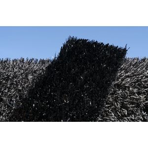 Zwart Kunstgras 4 x 18 meter - 25mm ✅ Nederlandse Productie ✅ Waterdoorlatend | Tuin | Kind | Dier
