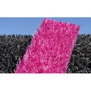 Roze Kunstgras 2 x 10 meter - 25mm ✅ Nederlandse Productie ✅ Waterdoorlatend | Tuin | Kind | Dier