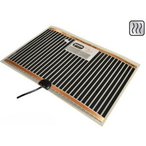Sanicare Q-mirrors spiegelverwarming element 524 x 524mm Zelfklevend en rechtstreeks aan te sluiten op het lichtnet SVWQ.524/524