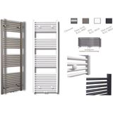 Sanicare Recht Middenaansluiting recht designradiator 160x45cm wit HRM451600W