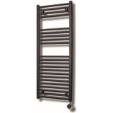 Sanicare Elektrische Design Radiator - 111.8 x 45 cm - 435 Watt - thermostaat chroom rechtsonder - chroom HRAEC451118/C