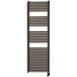 Sanicare Elektrische Design Radiator - 172x45 cm - 920 Watt - thermostaat chroom rechtsonder - zilver grijs HRAEC 451720/Z