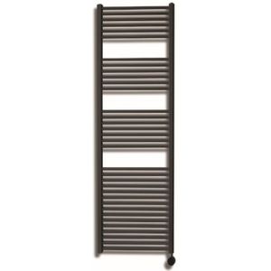 Sanicare Elektrische Design Radiator - 172 x 45 cm - 920 Watt - thermostaat zwart rechtsonder - zilver grijs HRAEZ451720/Z