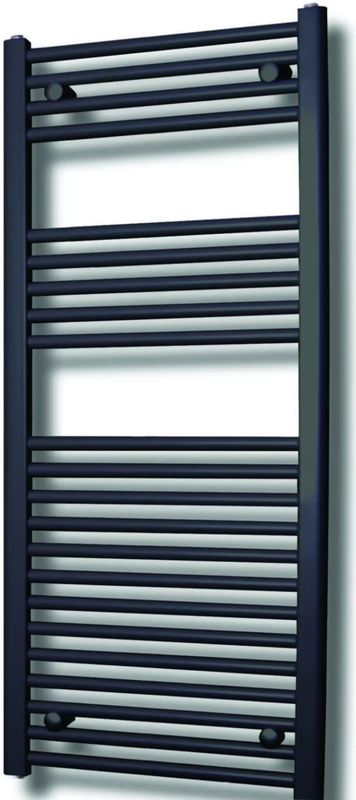 Sanicare - Design Radiator - Mat Zwart - Plug & Play - 730 Watt