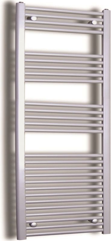 Sanicare Elektrische Design Radiator - 172 x 45 cm - 920 Watt - thermostaat zwart linksonder - inox look HRLEZ 451720/I