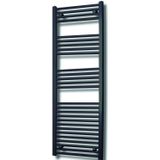 Sanicare Elektrische Design Radiator - 172 x 45 cm - 920 Watt - thermostaat zwart linksonder - mat zwart HRLEZ 451720/A
