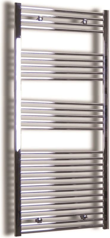 Sanicare Elektrische Design Radiator - 172 x 45 cm - 920 Watt - thermostaat chroom linksonder - chroom HRLEC 451720/C