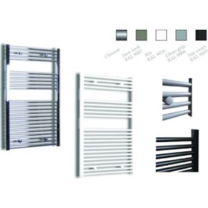 Radiator sanicare snode met wifi 111,8x60 cm wit met thermostaat chroom