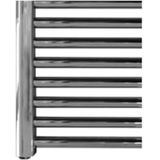 Radiator sanicare snode met wifi 111,8x60 cm chroom met thermostaat chroom