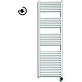 Radiator sanicare snode met wifi 172x45 cm wit met thermostaat chroom