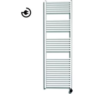 Radiator sanicare snode met wifi 172x45 cm wit met thermostaat chroom