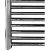 Radiator sanicare snode met wifi 172x45 cm chroom met thermostaat chroom