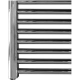 Radiator sanicare snode met wifi 172x60 cm chroom met thermostaat chroom