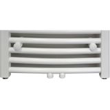 Sanicare design handdoekradiator 60x120cm midden aansluiting gunmetal